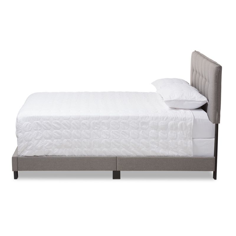 Audrey Modern And Contemporary Fabric Upholstered Bed - Baxton Studio, 3 of 12
