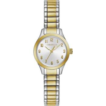 Caravelle designed by Bulova Ladies' Traditional Petite Expansion Band 3-Hand Quartz Watch