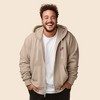 Dalix Donut Embroidered Hoodie Fleece Sweatshirt Zip Front Mens - 4 of 4