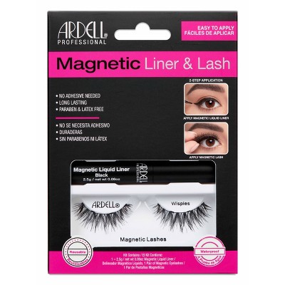 Ardell Magnetic Liquid Liner & Wispies Lash Kit - 3pc