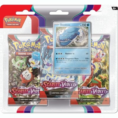 Pokemon TCG: Scarlet & Violet SV01 3 Pack Blister - Dondozo