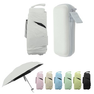 Unique Bargains Compact Umbrella with Storage Box 1 Set - 1 of 4