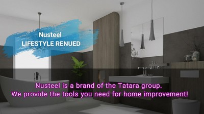 Hudson Hammered Stainless Steel Bathroom Wastebasket