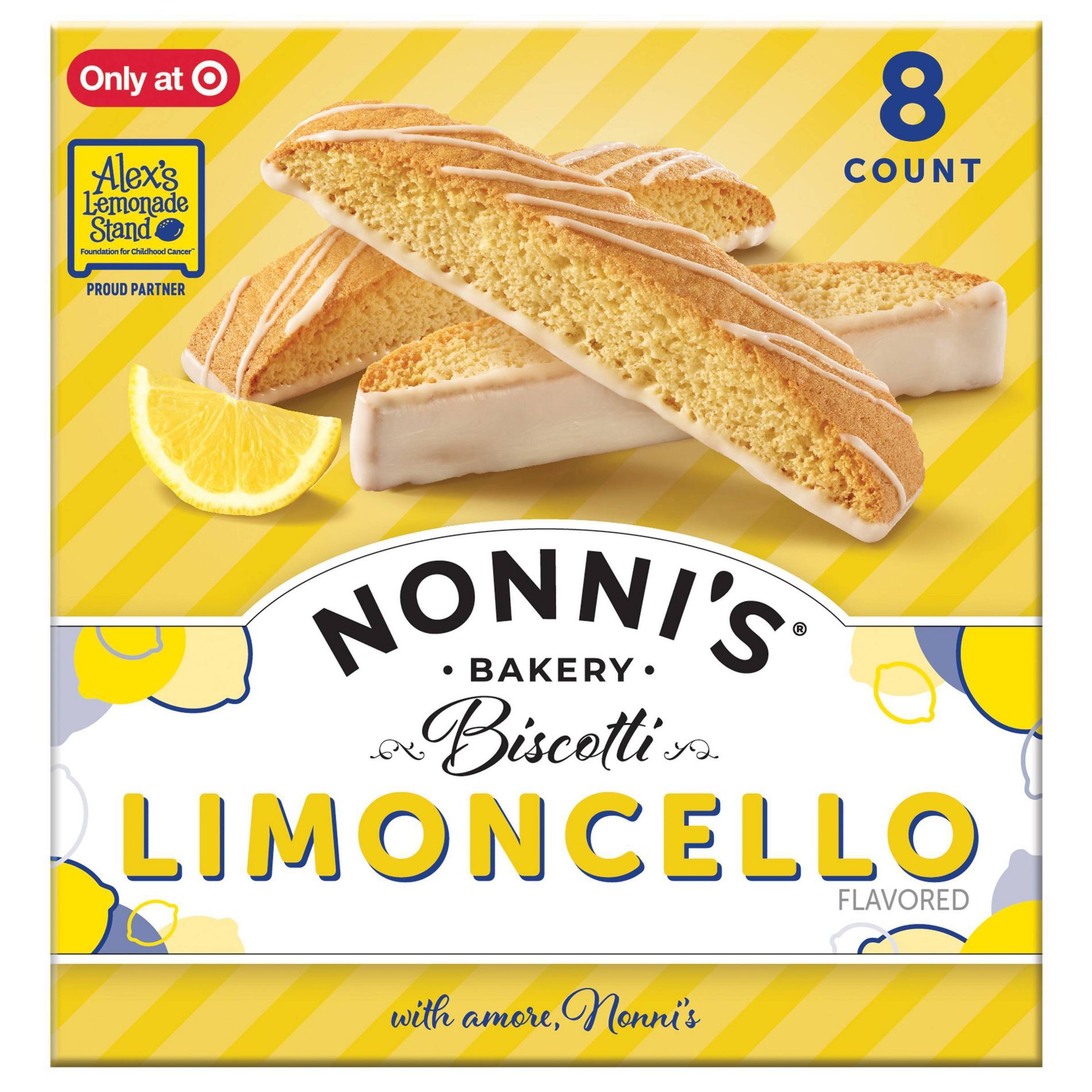 Nonni's Bakery Limoncello Biscotti - 6.88oz
