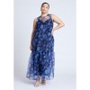 ELOQUII Women's Plus Size Floral Pattern Tank Dress - 4 of 4