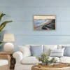 Stupell Industries Morning Stroll Shore Floating Frame Canvas Art - 3 of 4
