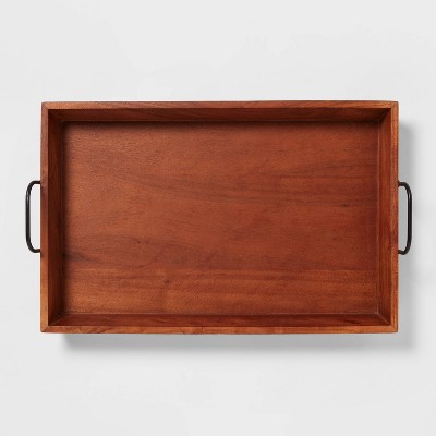 20&#34; x 13&#34; Wood Serving Tray - Threshold&#8482;