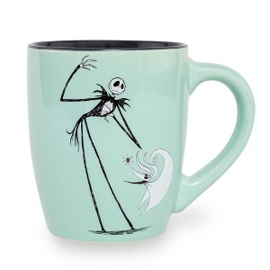 Silver Buffalo Disney Nightmare Before Christmas Jack Skellington "Looking Good" Ceramic Mug - 1 of 4