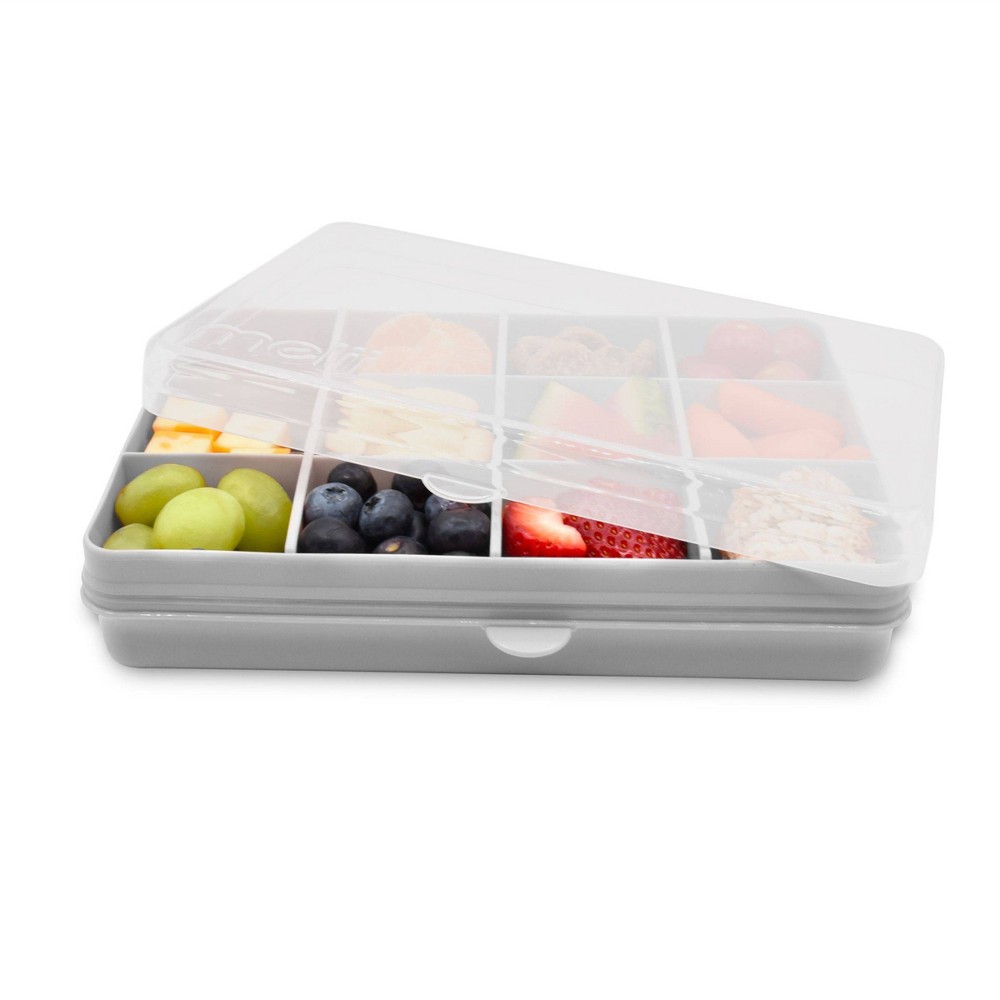 Photos - Baby Food Melii Snackle Box - 48oz - Gray