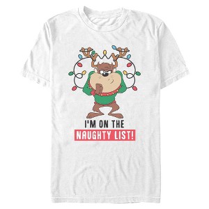 Mens Looney Tunes I'm On The Naughty List T Shirt - 1 of 4