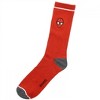 Mens Spider-Man 3-Pack Mixed Logos Crew Socks - 4 of 4