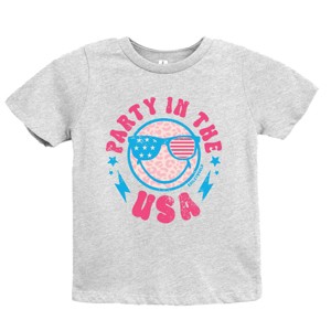 The Juniper Shop SmileyWorld Party In The USA Youth Short Sleeve Tee - 1 of 4