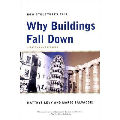 Why Buildings Fall Down - by  Matthys Levy & Mario Salvadori (Paperback)