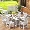 WestinTrends Malibu 7 Piece Outdoor Patio Dining Set Outdoor Dining Table with Dining Chair - 2 of 4