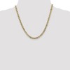 Black Bow Jewelry 4.5mm 14k Yellow Gold Solid Concave Anchor Chain Necklace - 2 of 4