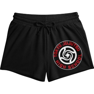 Jujutsu Kaisen Tokyo Jujutsu High School Logo Women's Black Lounge