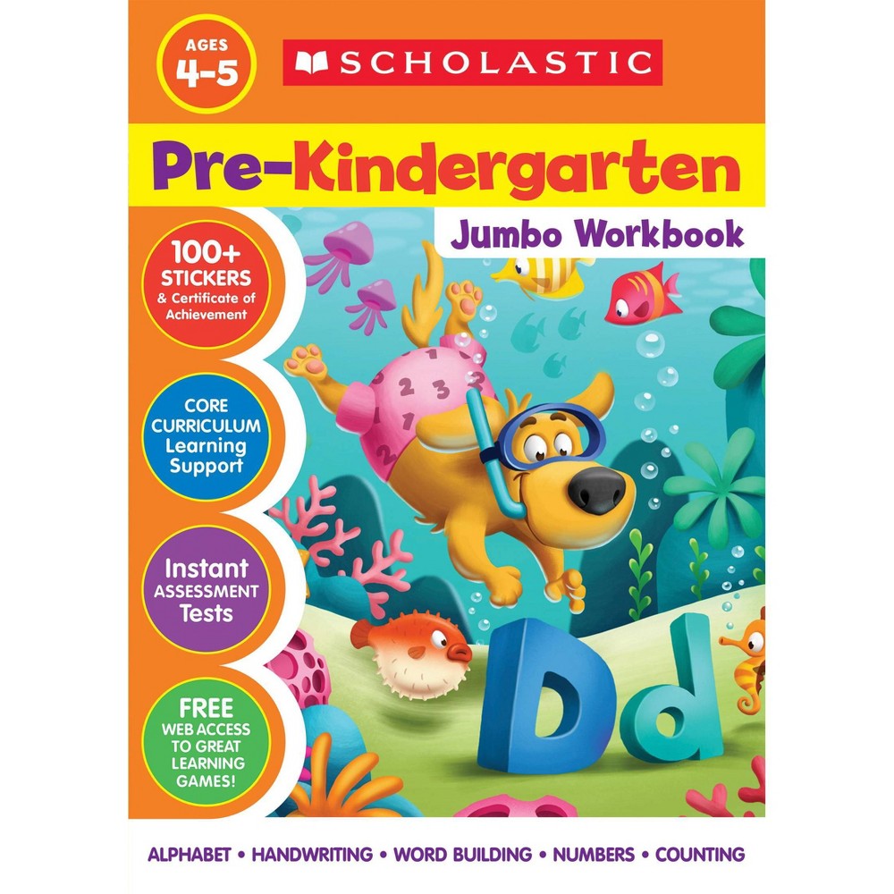 Pre-K Jumbo Workbook (Paperback)