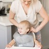 Tiny Twinkle Mess-Proof and Waterproof Baby Food Bib for Boys or Girls, Machine Washable and BPA-Free w/Adjustable Closure - 2 of 4
