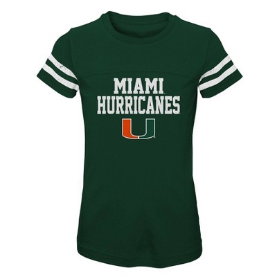 Ncaa Miami Hurricanes Girls' Infant 2pc Cheer Dress Set : Target