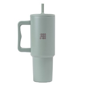 Cubitt Insulated Stainless Steel 40 oz Tumbler with Handle and Straw Lid, Cupholder friendly - 1 of 4