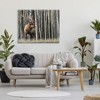 Stupell Industries Elk Looming Out Birch Trees Animal Forest Photograph Canvas Wall Art - 2 of 4