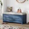 VYNXARIA Shoe Bench with Removable Cushion, Entryway Bench with Hidden Storage for Living Room, Entryway, and Hallways - 2 of 4
