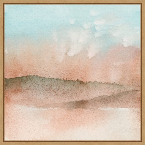 16" X 16" Desert Landscape I By Katrina Pete Framed Wall Canvas - Amanti Art : Target