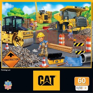 MasterPieces 60 Piece Kids Jigsaw Puzzle - CAT Parking Lot - 14"x19" - 1 of 4