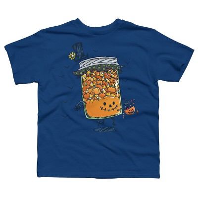 Boy's Design By Humans Halloween Jam By nickv47 T-Shirt