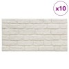 VidaXL 3D Wall Panels with White Brick Design 10 pcs EPS - 3 of 4