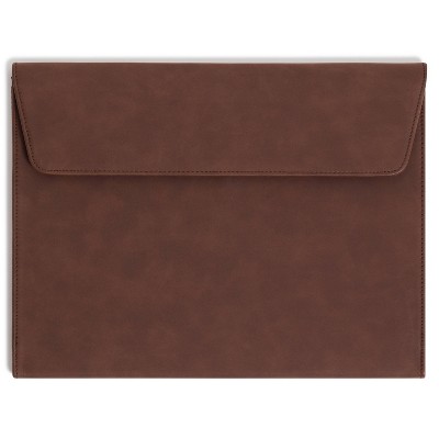 U Brands File Organizer Brown Pleather_2