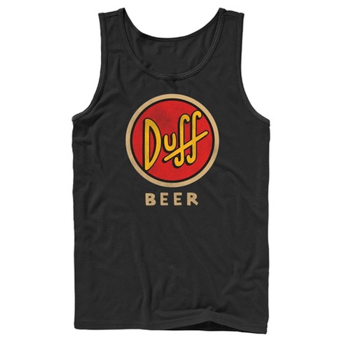 Men's The Simpsons Duff Classic Beer Logo Tank Top - image 1 of 4