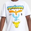Boys' Pokémon Legendary Kanto Birds Oversized Short Sleeve Graphic T-Shirt - Blue - 2 of 4
