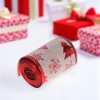 Unique Bargains Gift Wrap Ribbons Polyester Red 78.74"x2.48" 1 Pc - 2 of 4