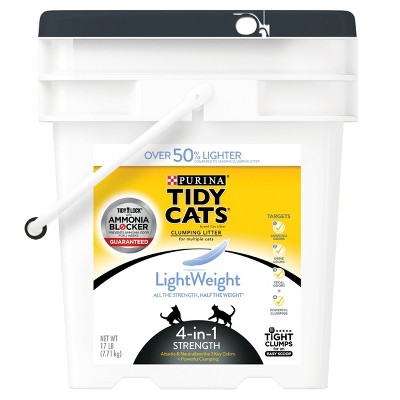 Purina Tidy Cats Clumping Lightweight 4 in 1 Strength Cat Litter