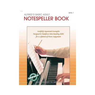 Alfred Alfred's Basic Adult Piano Course Notespeller Book 1