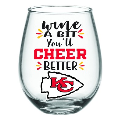 Kansas City Chiefs Team Colors Wine Tumbler Two-Piece Set  Kansas city  chiefs, Kansas city chiefs game, Team colors