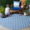 Beach House BHS127 Power Loomed Indoor/Outdoor Rugs - Safavieh - 2 of 3