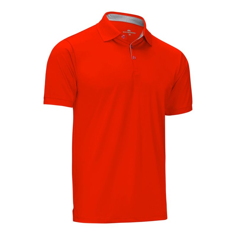Mio Marino - Designer Golf Polo Shirt - 3 Pack, 5 of 9