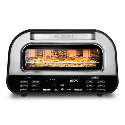 Gourmia Digital Indoor Grill Pizza + Air Fryer Oven - Thumbnail 2