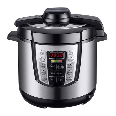 Hastings Home One Pot Multi-Use Pressure Cooker - Silver
