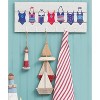 Gallerie II Weathered Sailboat Ornament Decoration Set of 3 - 3 of 4