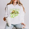 Simply Sage Market Farm Fresh Kiwi Watercolor Lightweight Garment Dyed Sweatshirt - 2 of 4
