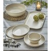 TAG Cream Brooklyn Melamine Brooklyn Melamine Plastic Dinning Butter/Bread Plate Dishwasher Safe Indoor/Outdoor 9.5x9.5 inch - 2 of 2