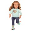 Our Generation Isa with Storybook & Outfit 18" Posable Cooking Doll - image 3 of 4