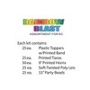 Beistle New Year Rainbow Blast Asst for 50 Multicolored - 2 of 2