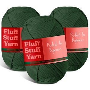 Hearth & Harbor Soft Yarn for Crocheting - Crochet & Knitting Yarn, 250 Yards Amigurumi Yarn, Cotton-Nylon Blend, Worsted Weight Yarn 4 - 1 of 4