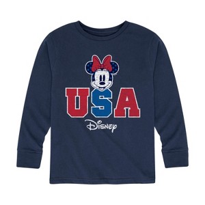 Boys' - Disney - Americana Long Sleeve Graphic T-Shirt - 1 of 4