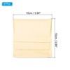 Unique Bargains Microfiber Portable Jewelry Pouches with Band for Necklace Bracelet 3.94x3.94" 8 Pcs - 2 of 4