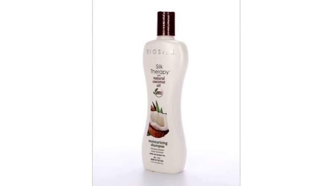 Biosilk Silk Therapy with Organic Coconut Oil Moisturizing Shampoo, 6 of 7, play video